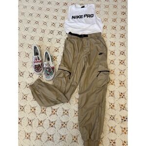 Nike Pro Dri-FIT Tank Top Sleeveless Athletic‎ Training Shirt White Small